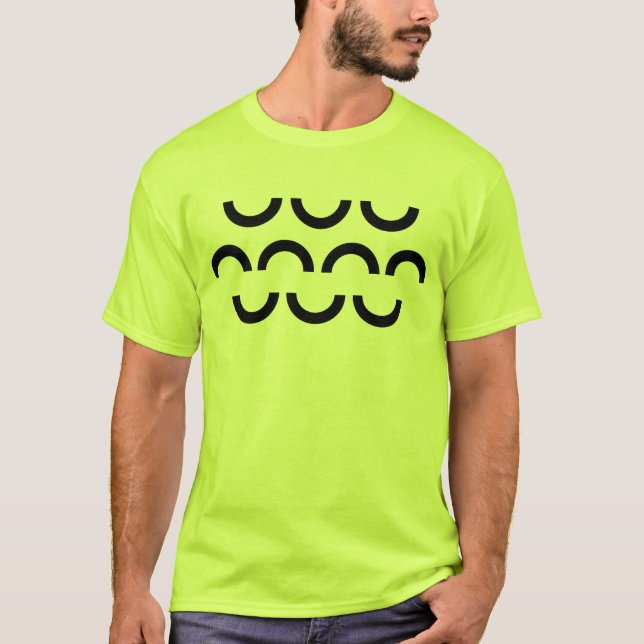 Camiseta Infeliz feliz (Anverso)