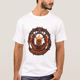 Camiseta Inferno Crest T-Shirt – Demonic Emblem of Fire