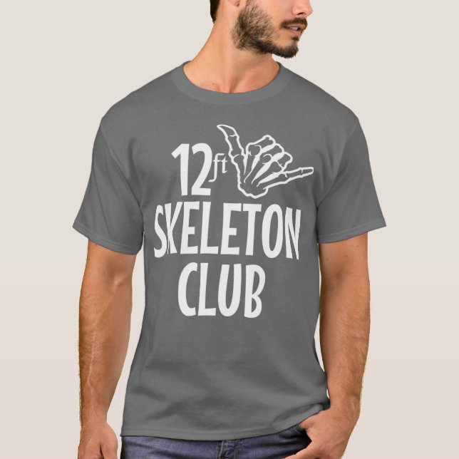 Camiseta Inferno de Halloween gigante del Skeleton Club de  (Anverso)