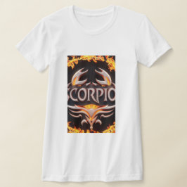 Camiseta Inferno de Scorpio: llamas simbólicas en el arte