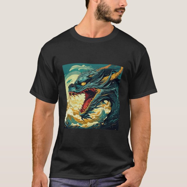 Camiseta Inferno del dragón (Anverso)