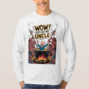 Camiseta Inferno Festín Caníbales comió mi tío Joe Biden