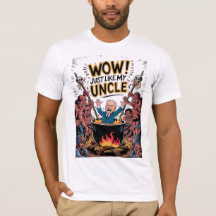 Camiseta Inferno Festín Caníbales comió mi tío Joe Biden