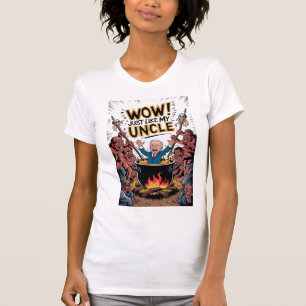 Camiseta Inferno Festín Caníbales comió mi tío Joe Biden