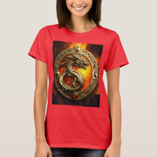 Camiseta Inferno Guardian: Fierce Dragon T-Shirt