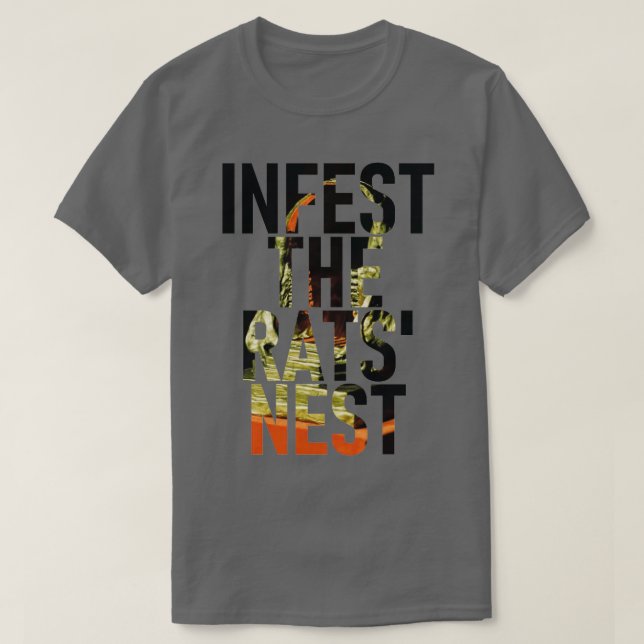 Camiseta Infest The Rats Nest (Diseño del anverso)