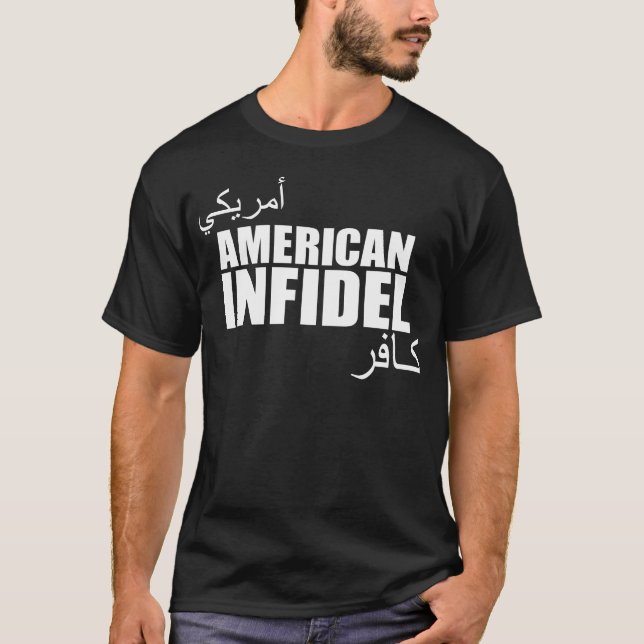 Camiseta Infiel americano (Anverso)