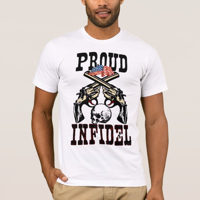 Camiseta ¡Infiel orgulloso! (Anverso)