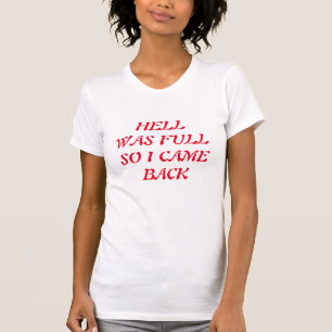 Camiseta infierno