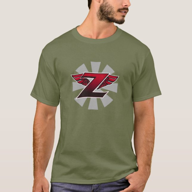 Camiseta Infierno Alado Z  (Anverso)