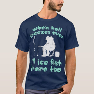 Camiseta Infierno congelación peces helados divertidos invi