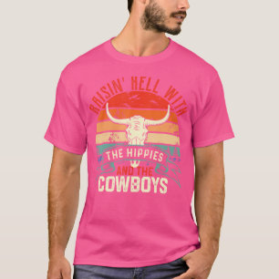 Camiseta Infierno De Raisin Con Hippies Y Vaqueros Occident