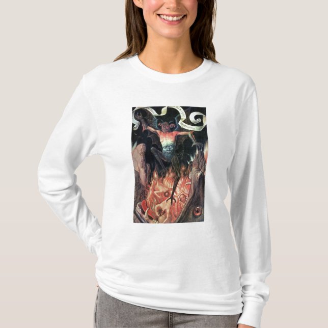 Camiseta Infierno, el panel derecho del tríptico de (Anverso)