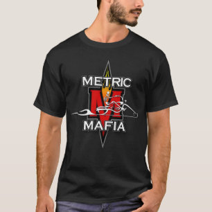 Camiseta Infierno-O-Ruedas métricas de la motocicleta de l