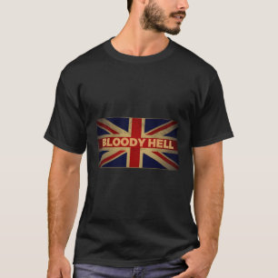 Camiseta Infierno Sangriento Para Anglófilos Jerga Británic