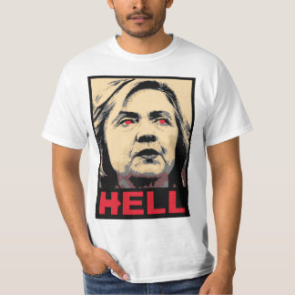 Camiseta Infierno torcido de Hillary Clinton - Anti-Hillary