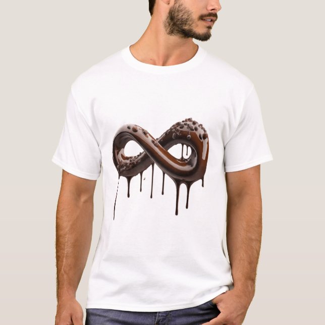 Camiseta Infinidad de chocolate (Anverso)