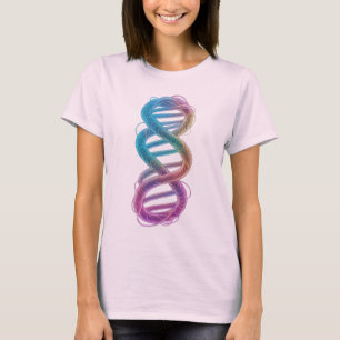Camiseta Infinidad del ADN del arcoiris
