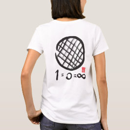 Camiseta infinita de Sanshin blanca: hombres o muj