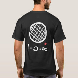 Camiseta infinita de Sanshin negra: masculina o fe