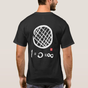 Camiseta infinita de Sanshin negra: masculina o fe