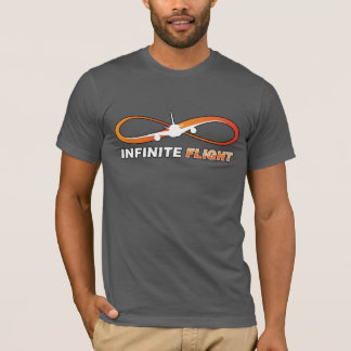 Camiseta infinita del vuelo