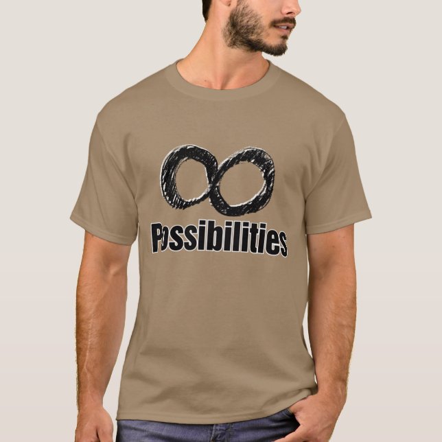 Camiseta infinitas posibilidades (Anverso)