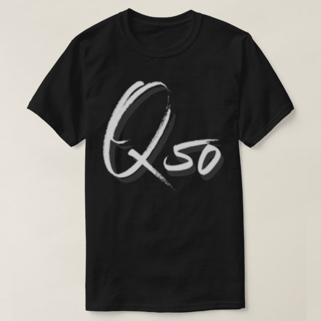 Camiseta Infiniti Q50  (Diseño del anverso)