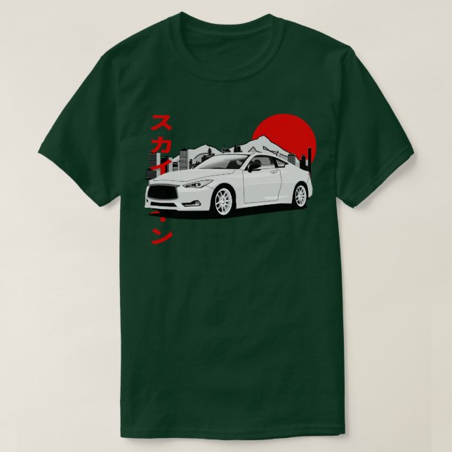 Camiseta Infiniti Q60 Coupe (Diseño del anverso)