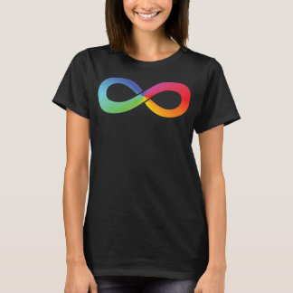 Camiseta Infinito arcoiris Amor Autismo Neurodiversidad