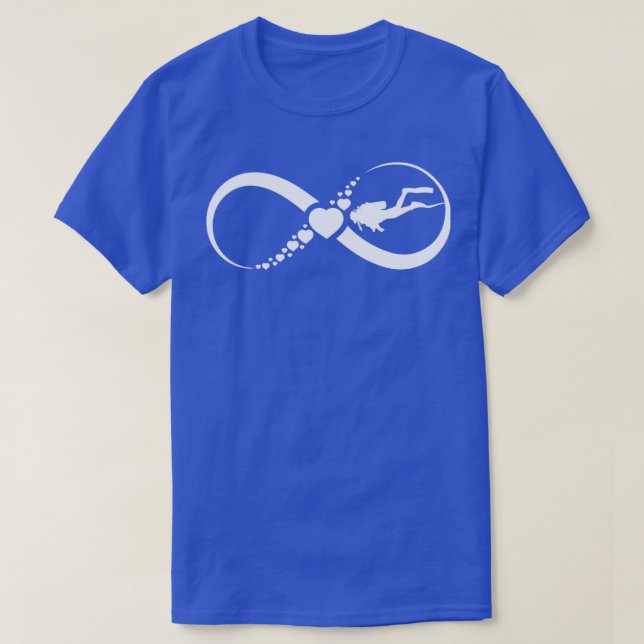 Camiseta Infinito de buceo 1 (Diseño del anverso)