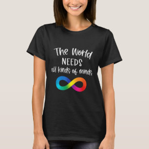 Camiseta Infinito El Mundo Necesita Todo Tipo De Autismo De