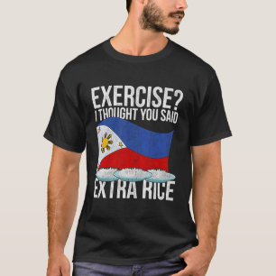 Camiseta Infinito Pinoy Extra Rice Patrimonio Filipino de F