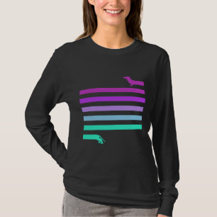 Camiseta Infinity Dachshund Guay Neon Muy Long Dachshund L