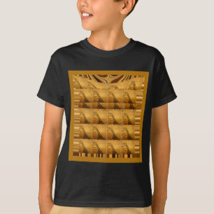 Camiseta Infinity Golden Giraffe Animal Motiart Print