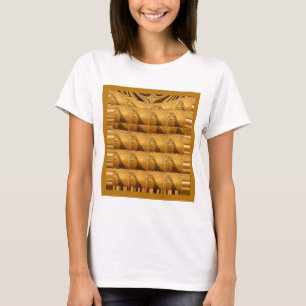 Camiseta Infinity Golden Giraffe Animal Motiart Print