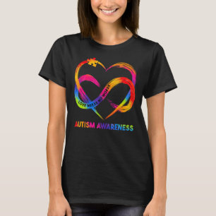 Camiseta Infinity Heart Love Autism Awareness No necesita p