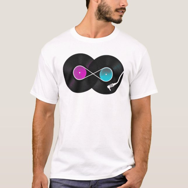 Camiseta Infinity music tune (Anverso)