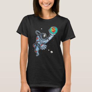 Camiseta Inflación al astronauta de la luna