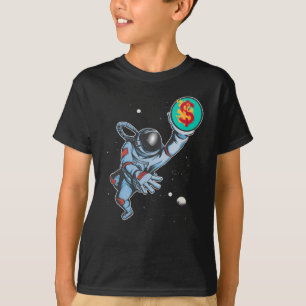 Camiseta Inflación al astronauta de la luna