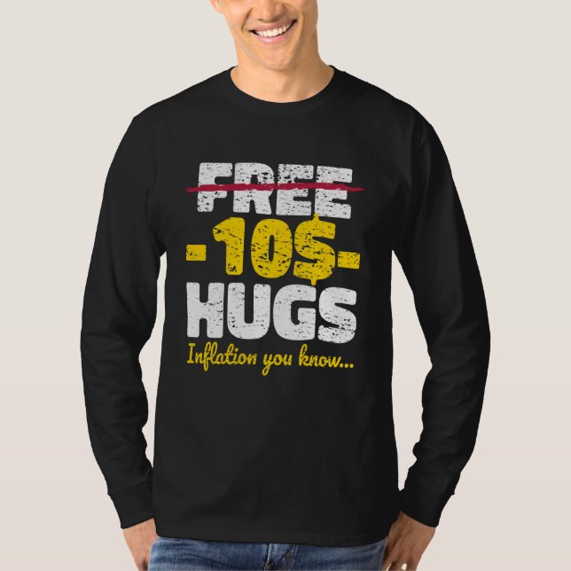 Camiseta Inflación de Abrazos Gratis (Anverso)