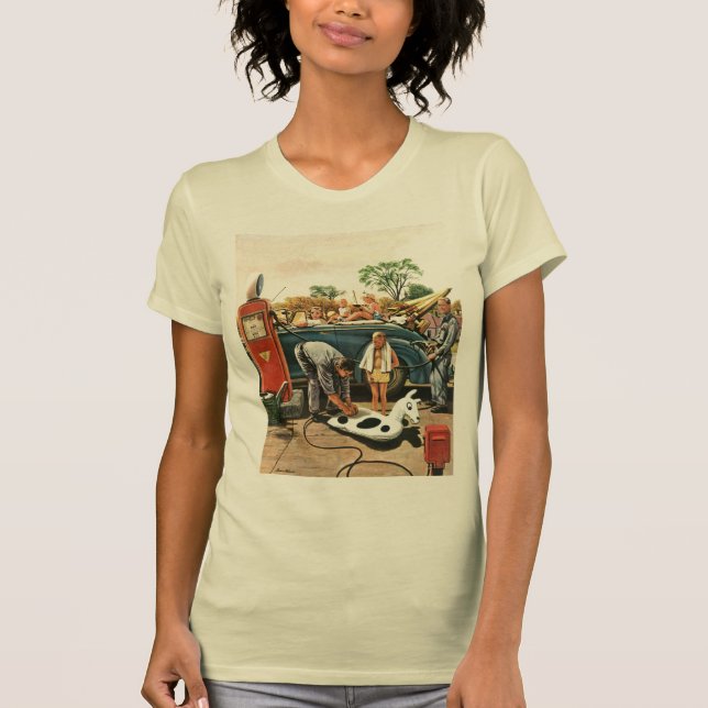 Camiseta Inflación del juguete de la playa (Anverso)
