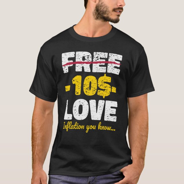 Camiseta Inflación Hippie amor libre (Anverso)