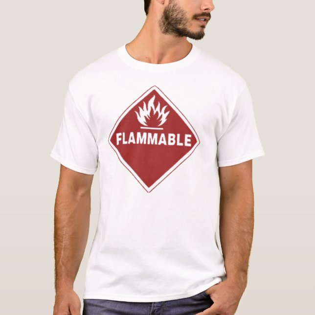 Camiseta inflamable (Anverso)