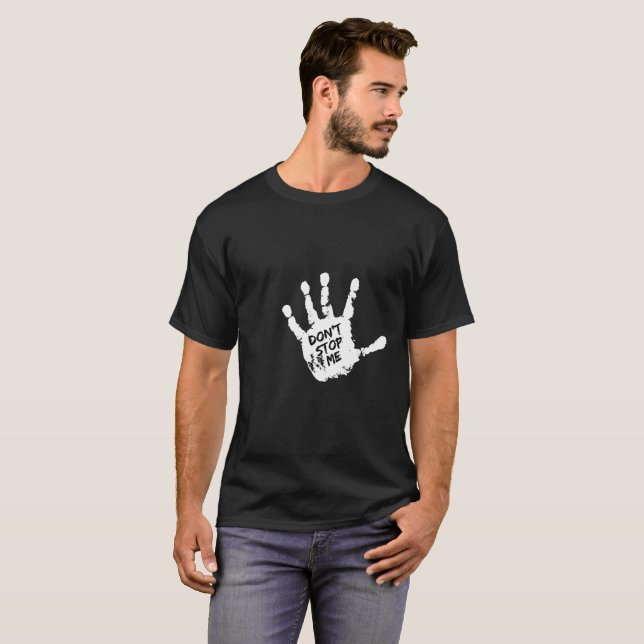 Camiseta Inflexible, Imparable, Desencadenado. No pares. (Anverso completo)