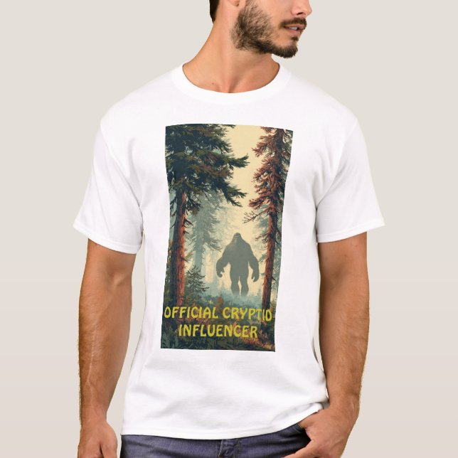 CAMISETA INFLUENCER CRÍPTIDO OFICIAL (Anverso)