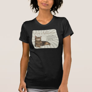 Camiseta Influencer de gatos literalmente obsesionado