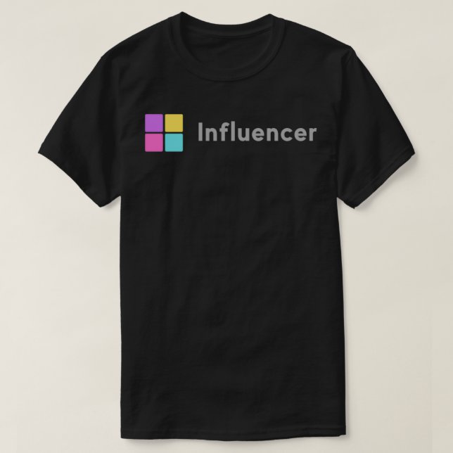 Camiseta Influencer Light Color Edition (Diseño del anverso)