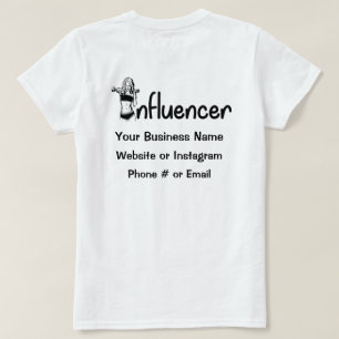 Camiseta Influencer T-Shirt
