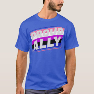 Camiseta Influencia de género Orgullo Ally LGBT Bandera de